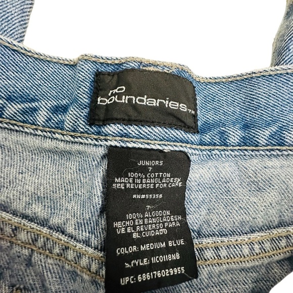 Y2K Jeans Bootcut Light Blue Denim Cotton Embroidered Vintage Casual 7 Waist 30 - Picture 6 of 7